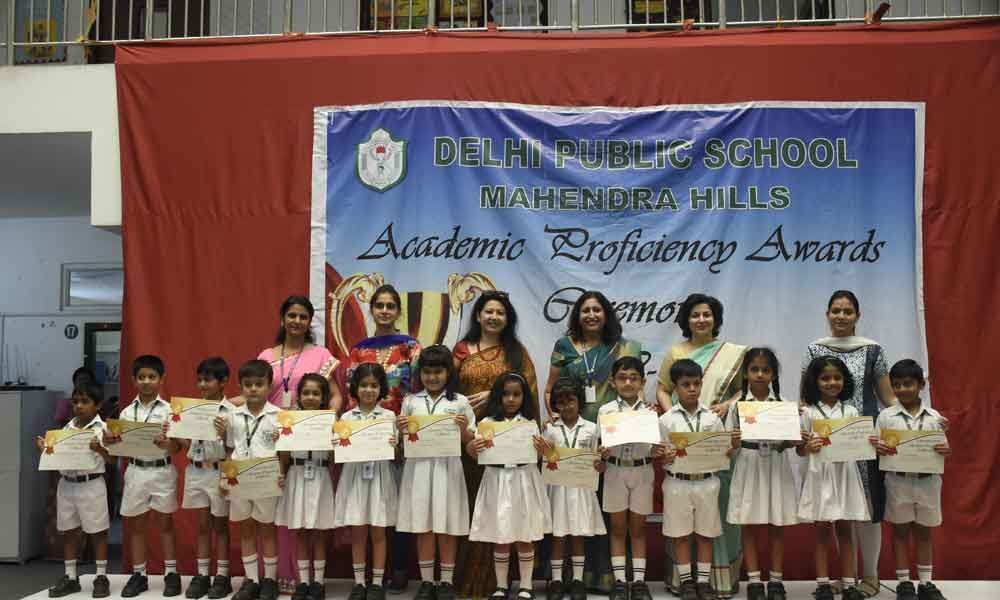 DPS students presented with #39 Academic Proficiency #39 Award