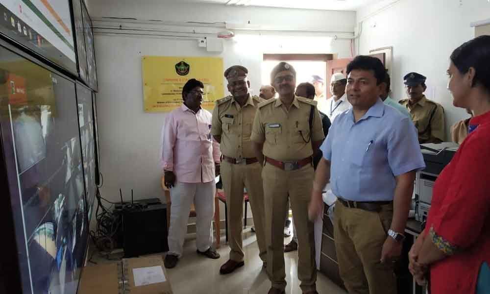 Election observer visits excise command centre