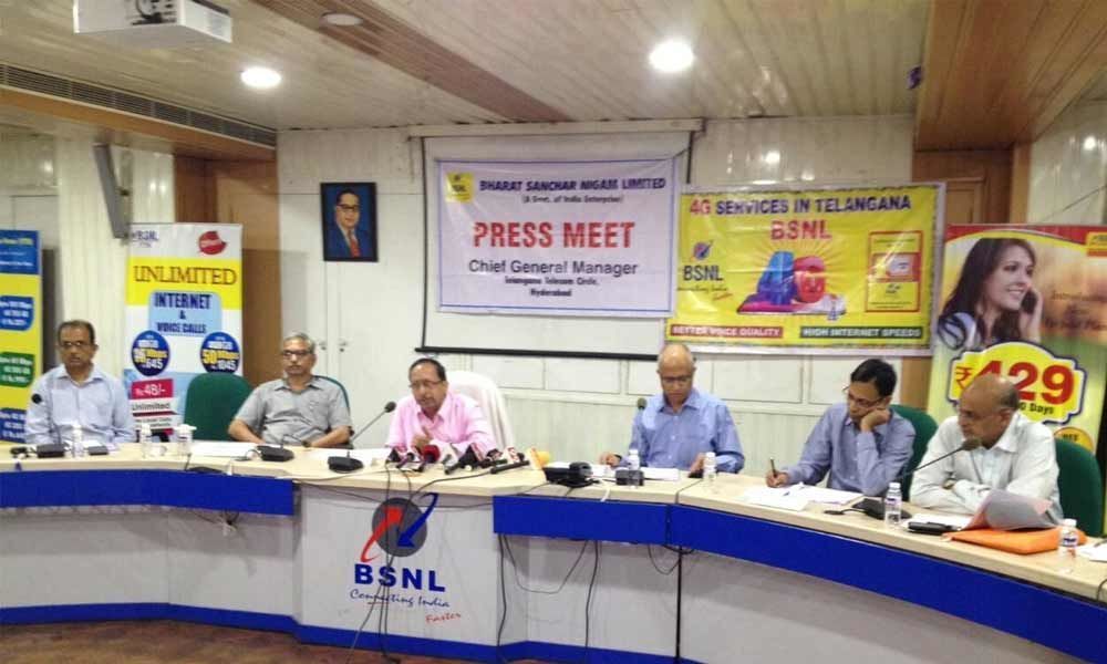 BSNL launches 4G services in TS