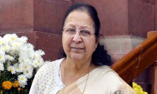 Sumitra Mahajan not to contest Lok Sabha polls says has freed party to make its choice