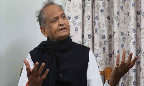 Democracy, Constitution under threat in BJP rule: Ashok Gehlot