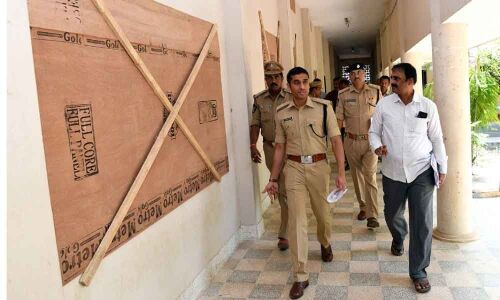 Strong room facility at JNTU-K inspected