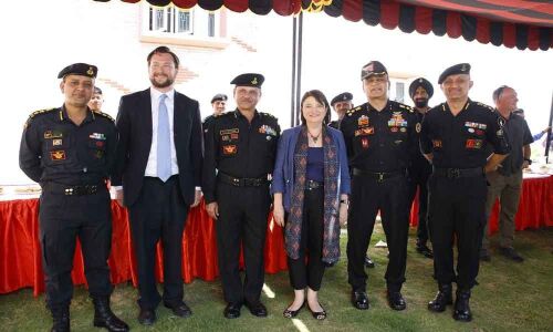 US military forces camp concludes