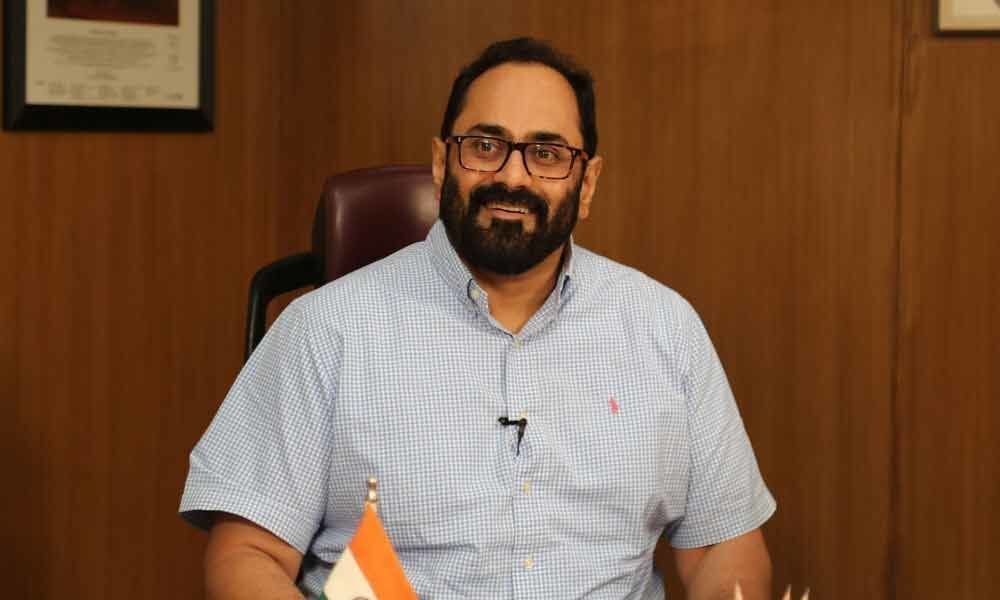 The Kisan Samman, is an income-support scheme: Rajeev Chandrasekhar