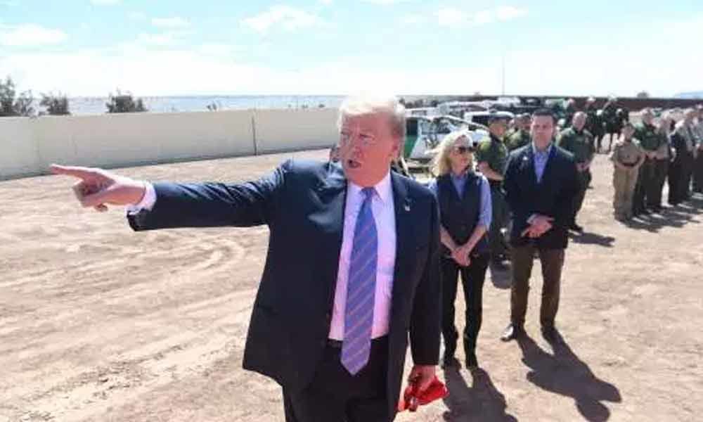 Our country is full, says Trump at Mexico Border, asks immigrants to turn around