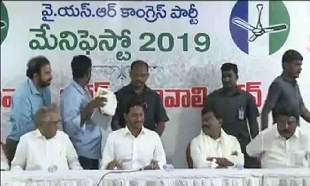 YSRCP promises for farmers in 2019 elections manifesto