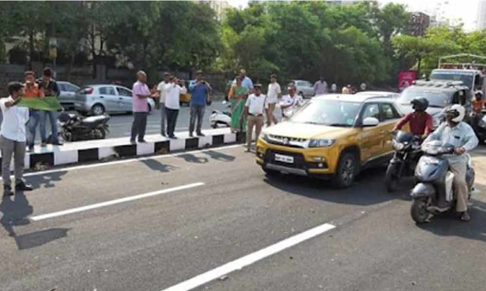 Hyderabad: JNTU-Malaysian Township flyover thrown open to traffic today