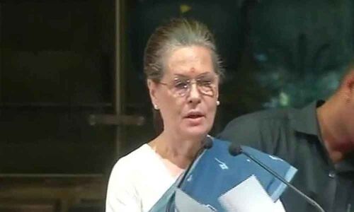 A new definition of patriotism being taught: Sonia Gandhi jibs at Modi government