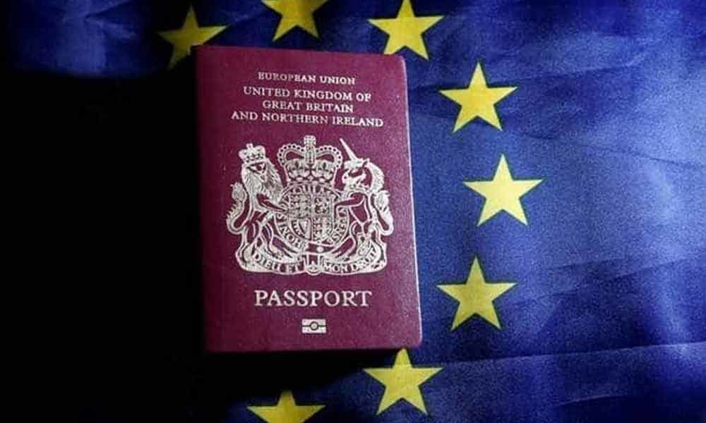 UK issues passports without European Union on cover