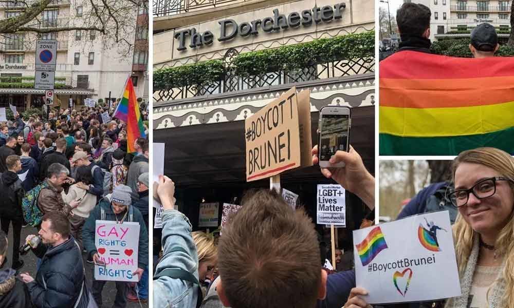 Public protests against archaic anti-gay laws