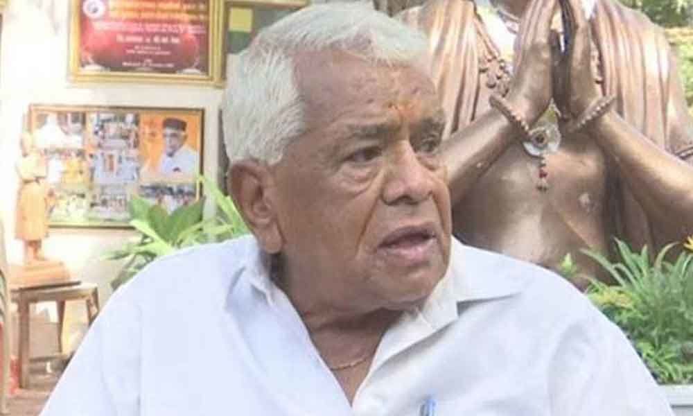 Ex Madhya Pradesh Chief Minister Babulal Gaur hospitalised