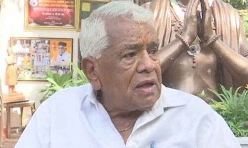 Ex Madhya Pradesh Chief Minister Babulal Gaur hospitalised