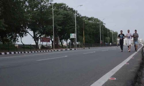 English and Foreign Languages University holds 4k Run