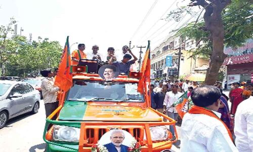 Elect BJP govt again, NRR urges voters