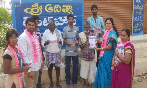Lakshmi Prasanna campaigns for Marri Rajasekhar Reddy