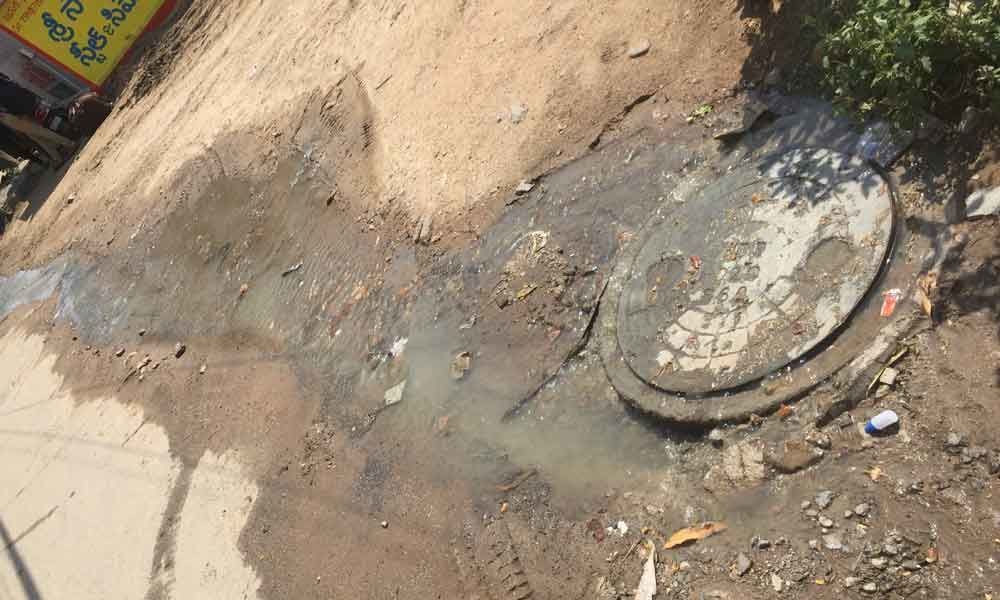 Residents fume over drain overflow