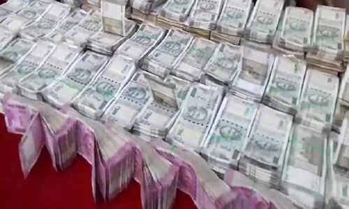 Police seized Rs 22 lakh in Prakasam district