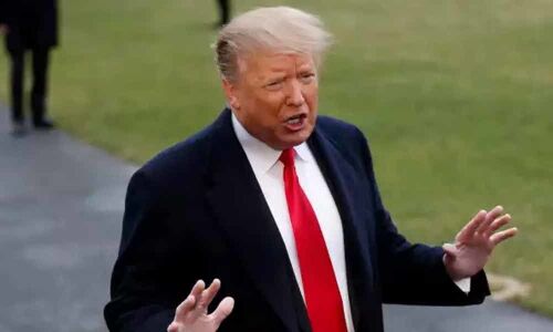 White House shruggs off Democrats request for Trumps tax returns