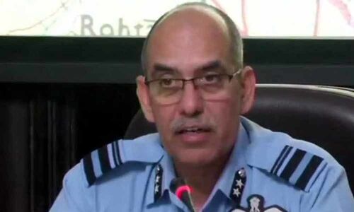 IAF shows radar image, evidence of shooting down Pak F-16