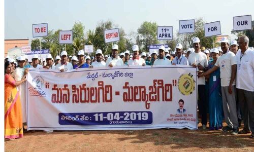 Collector holds 2k Run to create voter awareness