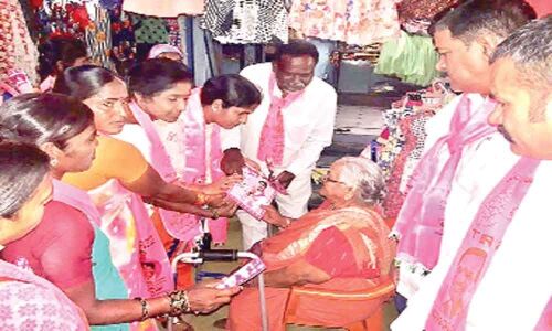 Saraswati campaigns for Sai Kiran