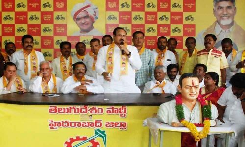 TDP leader slams TRS