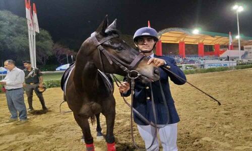 This specially-abled rider wins hearts at The Delhi Horse Show