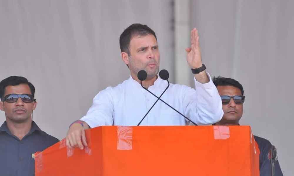 BJP manifesto short-sighted, arrogant: Rahul Gandhi