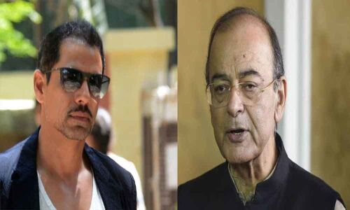 Robert Vadra downplays Arun Jaitleys jibe, posts pictures with him on Facebook