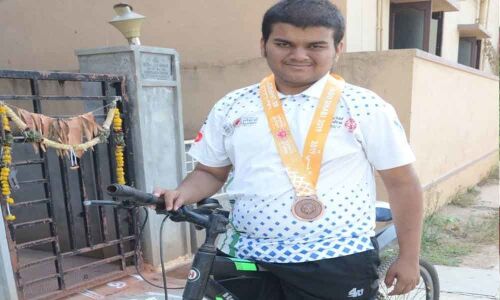 Hyderabad boy overcomes challenges, wins Special Olympics medal