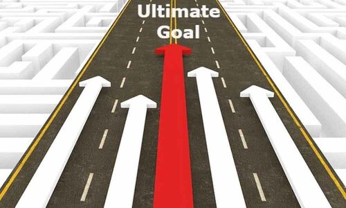 Focusing on the ultimate goal