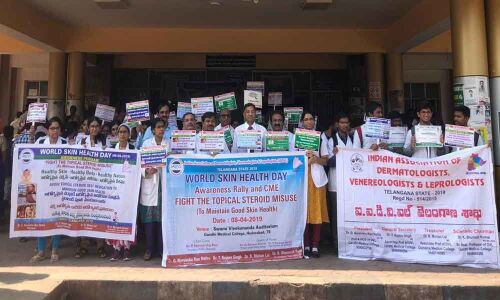 Awareness drive on skin health held