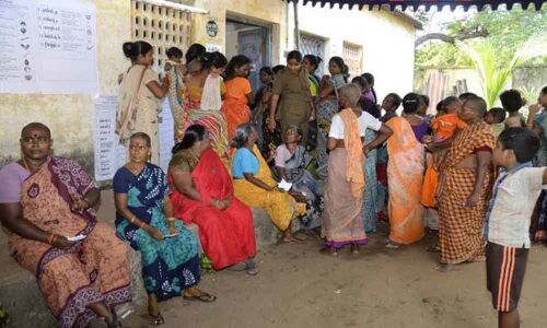 Voters irked as voter slips not distributed Voters irked as voter slips not distributed