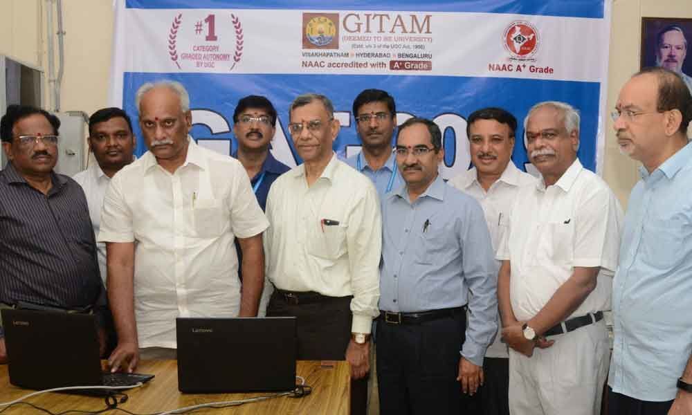 GITAM admission test underway in 50 cities