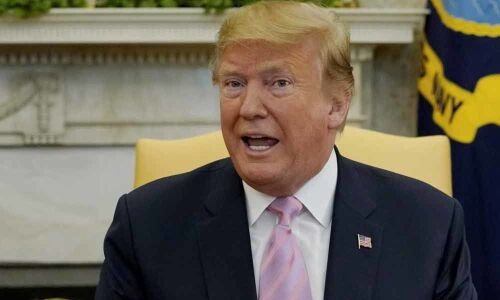 Must stop people from crossing border like going to Disneyland, says Trump