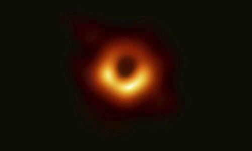 First ever image of a black hole revealed