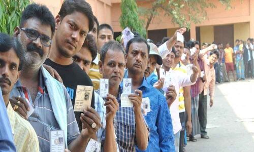 The voters time has come…