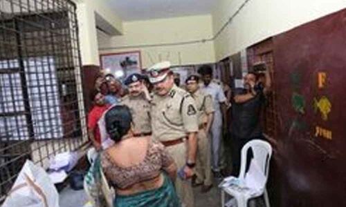 Top cops inspect sensitive polling stations