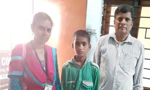Runaway boy handed over to Childline