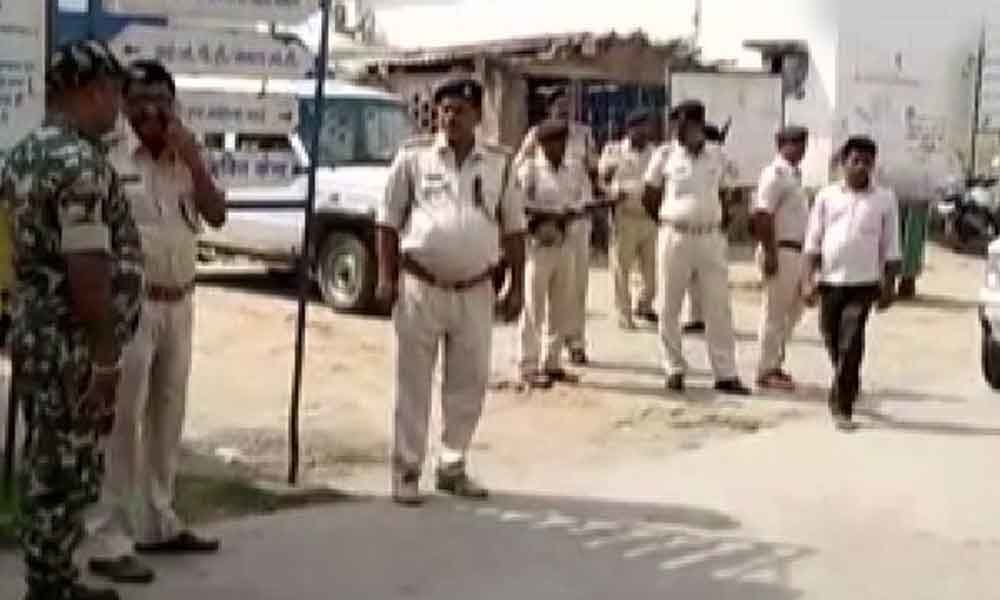 RJD-NDA supporters clash at a polling booth in Bihars Nawada