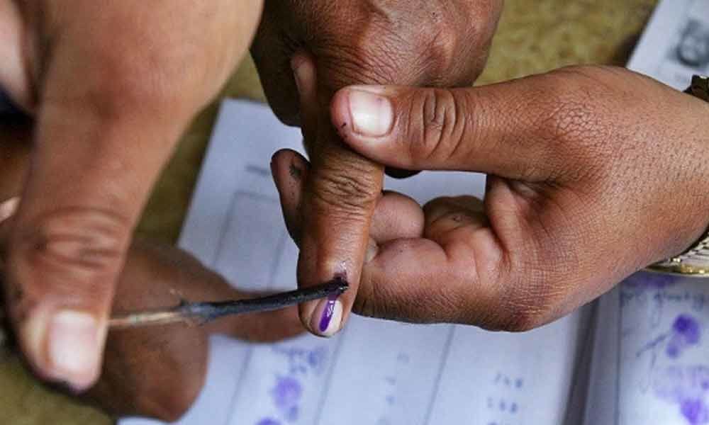36.71 percent turn for polling in Visakhapatnam till 1 pm