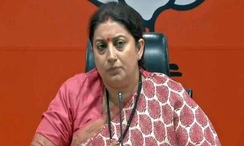 Smriti Irani files her nomination from Amethi
