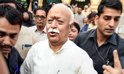 Vote for national security, development and identity: RSS chief Mohan Bhagwat