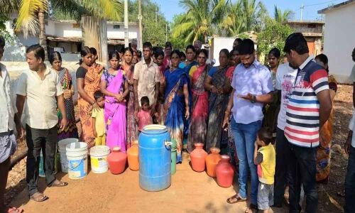 Lakshmi Nagar Thanda boycotts polling Lakshmi Nagar Thanda boycotts polling