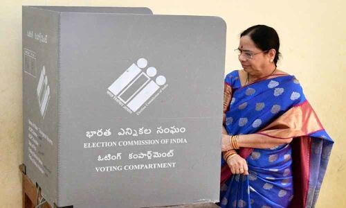 KCRs voting garners public attention