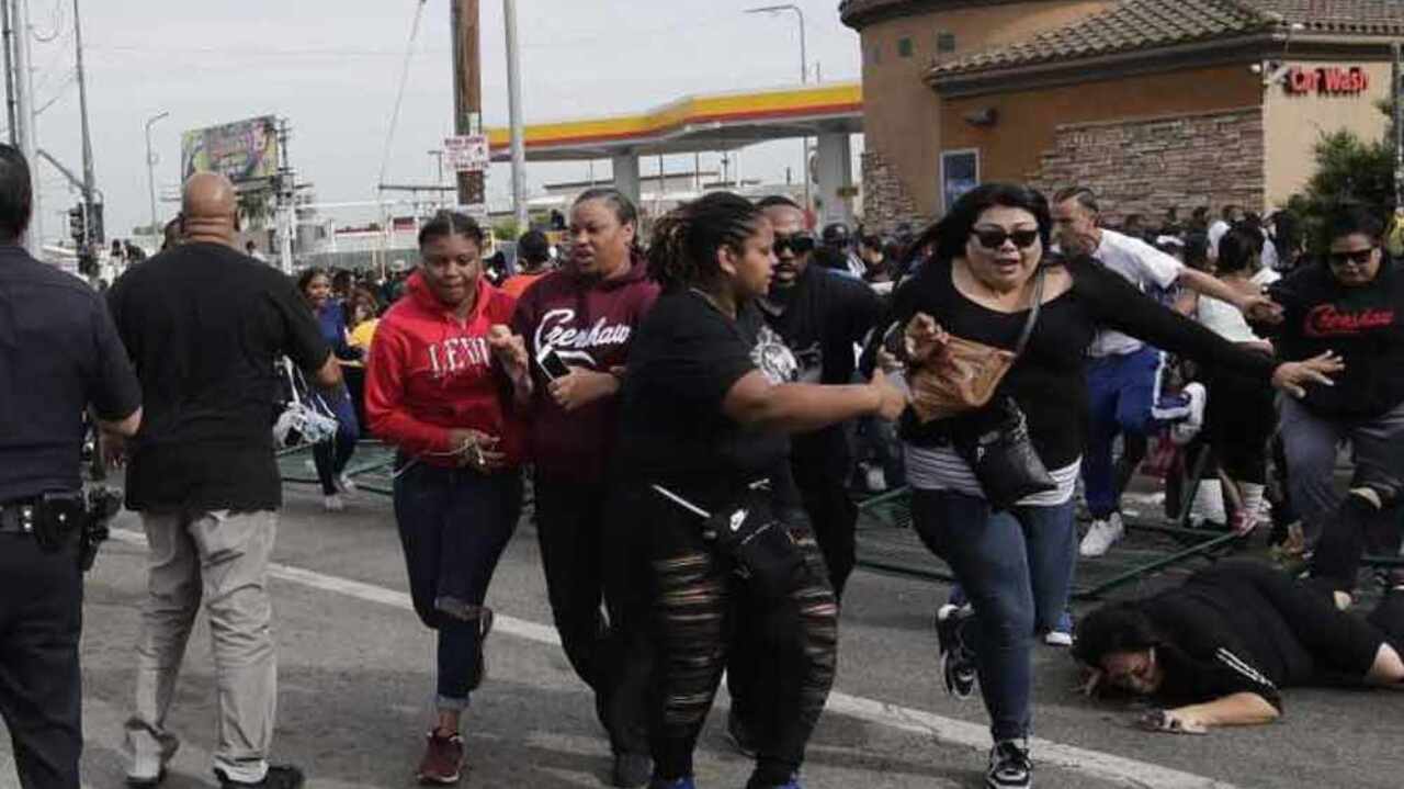 One dead, several injured in shooting during rapper Nipsey Hussles funeral procession