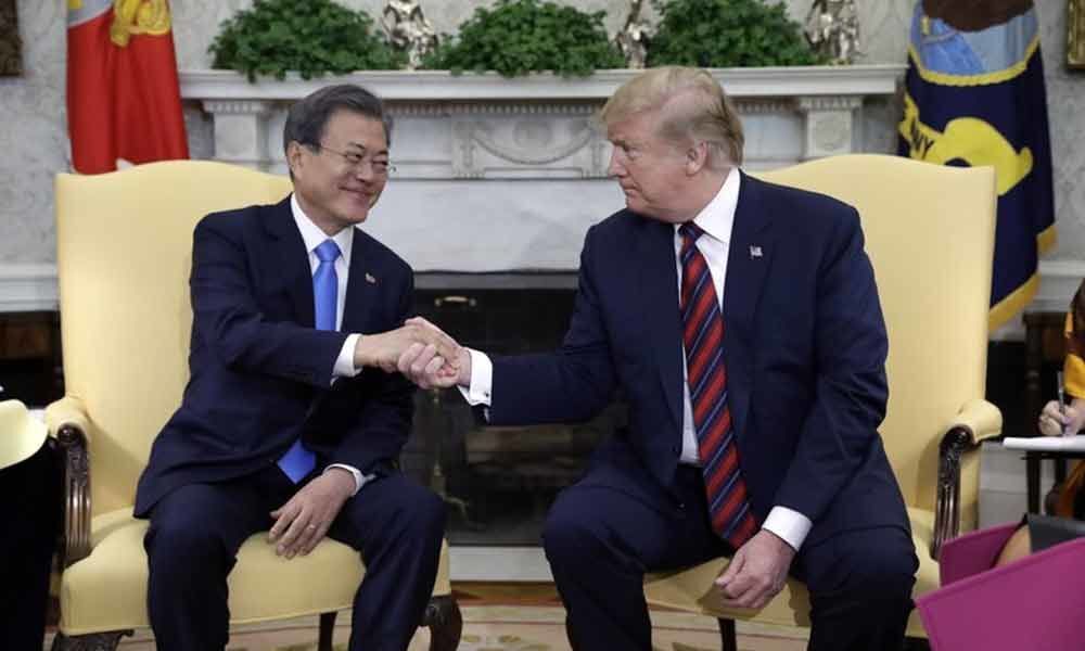 Trump, Moon Jae-In want further meetings to discuss North Korea