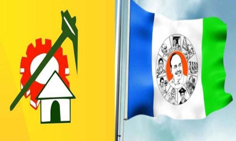 Tension prevails in Allagadda, clashes between TDP and YSRCP activists continuous