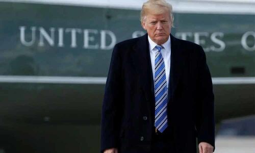 Donald Trumps much disputed ban on transgenders joining military takes effect