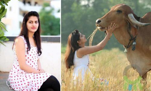 Milkmaid of mordern times